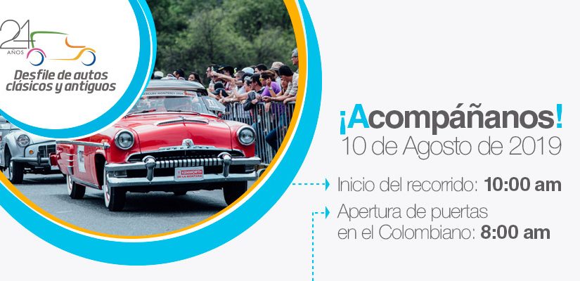DESFILE DE AUTOS CLÁSICOS Y ANTIGUOS