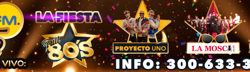 FESTIVAL FULL 80S – 20% de descuento